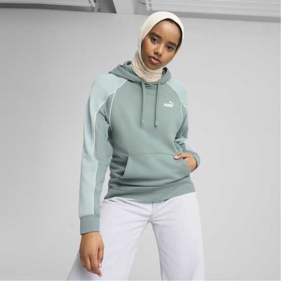 Puma Sport Comfort Hoodie Tr Hoody Womens Зелена Луна Дамски суичъри и блузи с качулки
