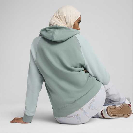 Puma Sport Comfort Hoodie Tr Hoody Womens Зелена Луна Дамски суичъри и блузи с качулки