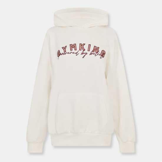 Powered By Belief Relaxed Fit Hood - Cream Powered By Belief Relaxed Fit Hood - Cream