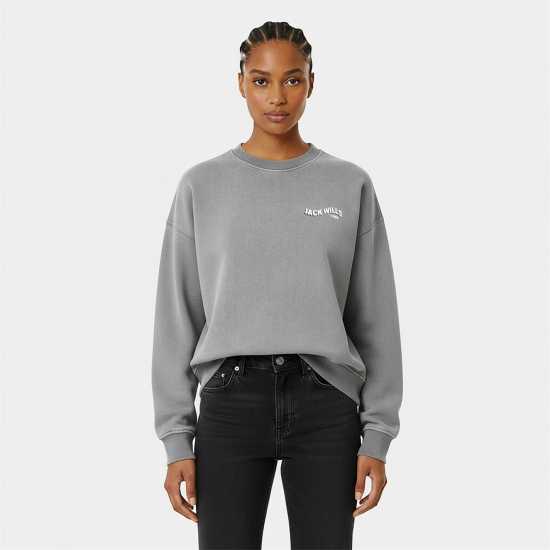 Jack Wills Women's Jw Washed Crew Sweatshirt Jack Wills Women's Jw Washed Crew Sweatshirt
