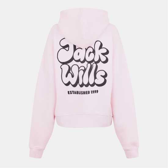 Jack Wills Jw Bubble Hoodie Розово 