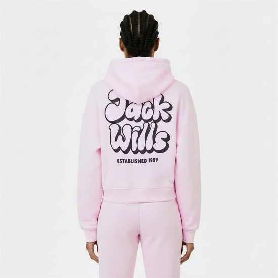 Jack Wills Women's Jw Bubble Hoodie Розово Jack Wills Women's Jw Bubble Hoodie Розово