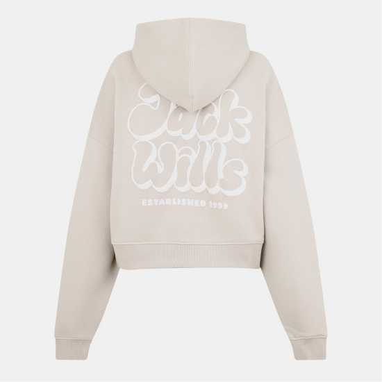 Jack Wills Jw Bubble Hoodie Крем 