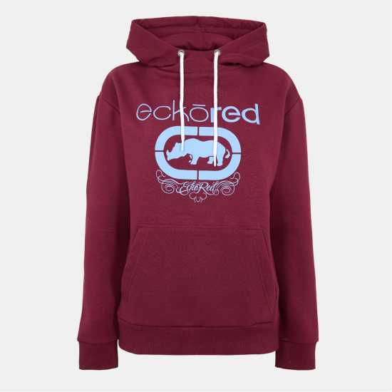 Ecko Madison Oh Hoody Womens Бордово Ecko Madison Oh Hoody Womens Бордово