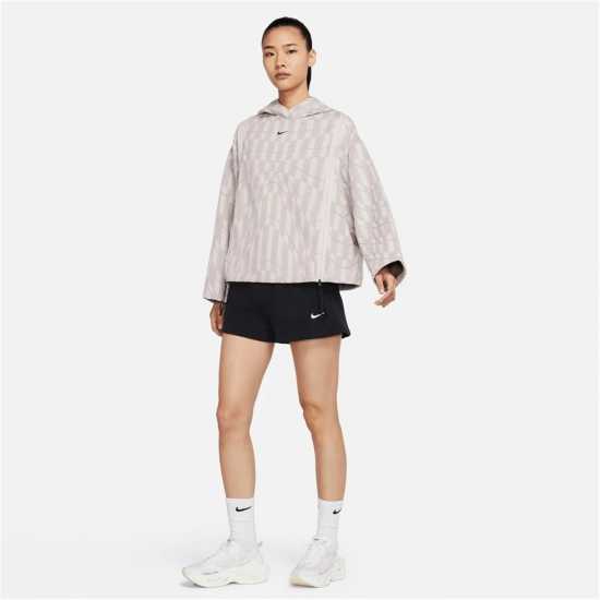Nike Nsw Tech Pack Hoodie Womens Platinum Violet - Дамски суичъри и блузи с качулки