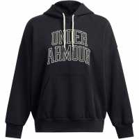 Under Armour Icon Heavyweight Oversized Hoodie Черно 