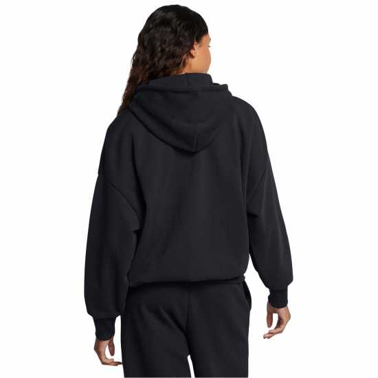 Under Armour Icon Heavyweight Oversized Hoodie Черно 