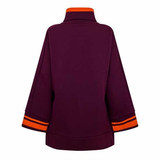 Puma (8) Tipping Fz Hoody Winetas Womens  