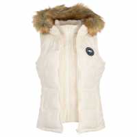 Дамски якета и палта Soulcal Дамска Грейка 2 Zip Gilet Ladies Winter White Soulcal Дамска Грейка 2 Zip Gilet Ladies Winter White Дамски якета и палта