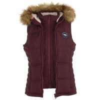 Дамски якета и палта Soulcal Дамска Грейка 2 Zip Gilet Ladies Burgundy Soulcal Дамска Грейка 2 Zip Gilet Ladies Burgundy Дамски якета и палта