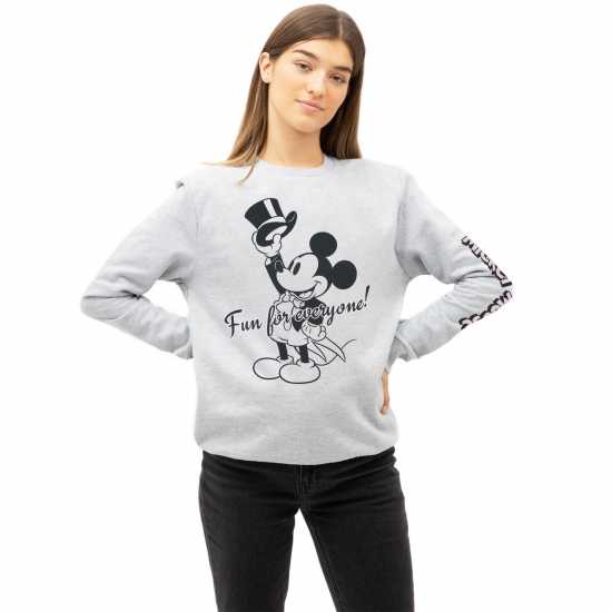 Disney Crew Sweatshirt Сиво 