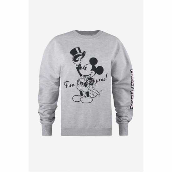 Disney Crew Sweatshirt Сиво 