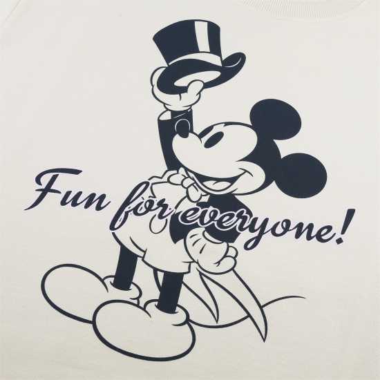 Дамски пуловери Disney Crew Sweater Ld99 Stone Disney Crew Sweater Ld99 Stone Дамски пуловери