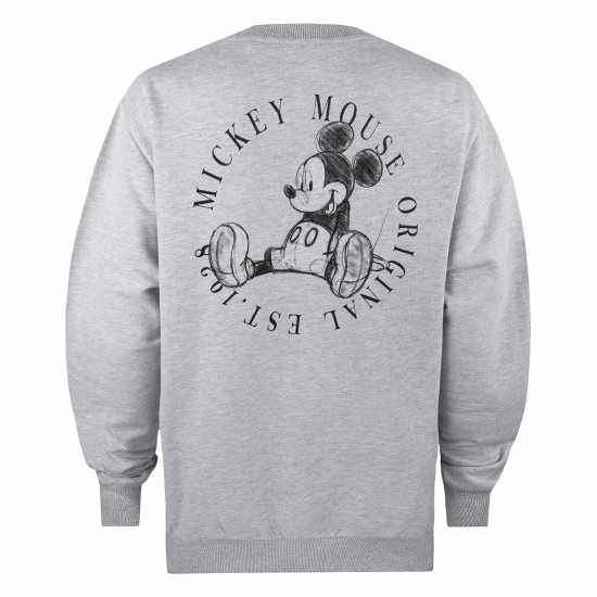 Disney Crew Sweatshirt Сиво Disney Crew Sweatshirt Сиво