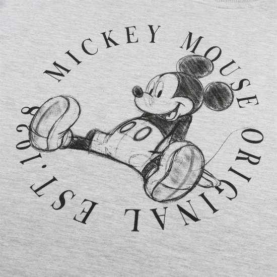 Disney Crew Sweatshirt Сиво Disney Crew Sweatshirt Сиво