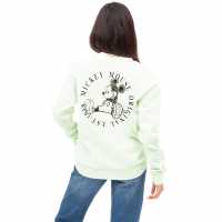 Disney Crew Sweatshirt Зелено 