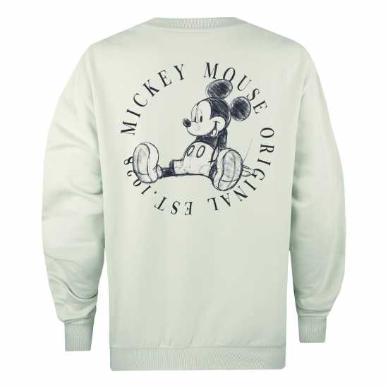 Disney Crew Sweatshirt Зелено 