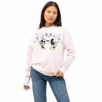 Дамски стоки с герои Disney Crew Sweatshirt Disney Crew Sweatshirt