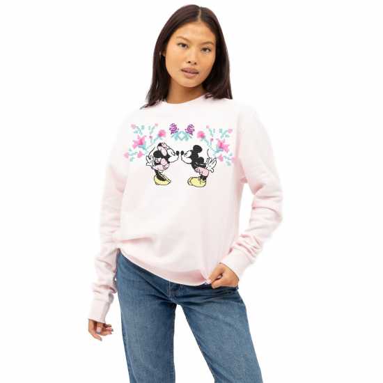 Дамски стоки с герои Disney Crew Sweatshirt Disney Crew Sweatshirt