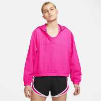Nike Woven Hoodie Womens Active Pink Дамски грейки