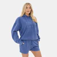 I Saw It First La Embroidered Washed Hoody I Saw It First La Embroidered Washed Hoody
