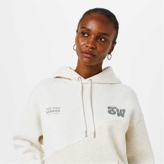 Дамски суичъри и блузи с качулки Jack Wills Splice Hoodie Jack Wills Splice Hoodie Дамски суичъри и блузи с качулки