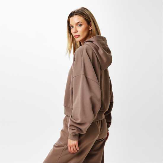 Jack Wills Essentials Hoodie Моха Дамски суичъри и блузи с качулки