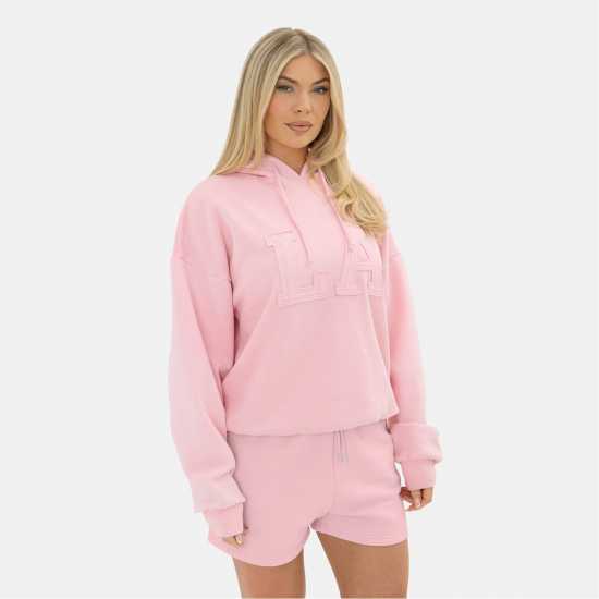 I Saw It First La Embroidered Washed Hoody I Saw It First La Embroidered Washed Hoody