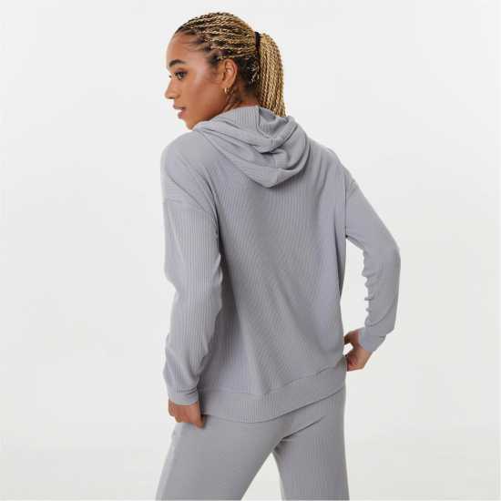 Usa Pro Ribbed Slouchy Hoodie