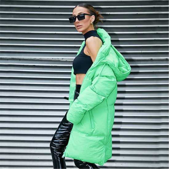 I Saw It First Isawitfirst Premium Oversized Hooded Padded Coat  