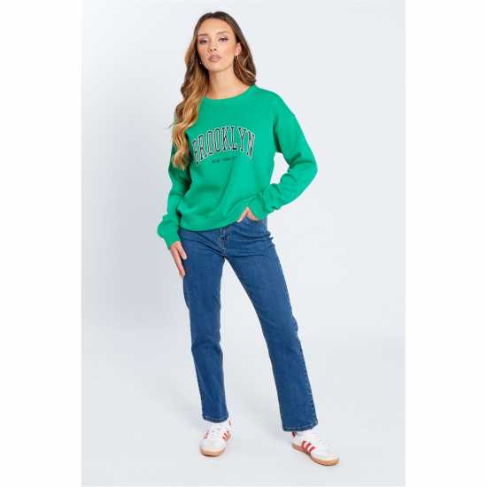 Be You American Sweatshirt Womens Бруклин Дамски пуловери