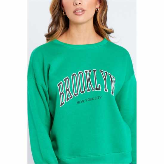 Be You American Sweatshirt Womens Бруклин Дамски пуловери