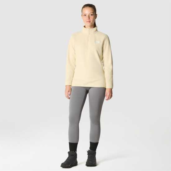 The North Face Glacier Quarter Zip Fleece Гравий Дамски полар