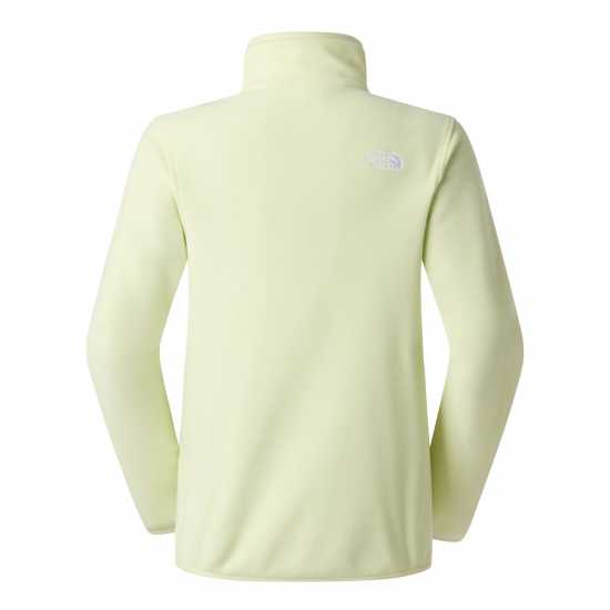 The North Face 100 Glacier 1/4 Zip Fleece Womens Lemon Mist 