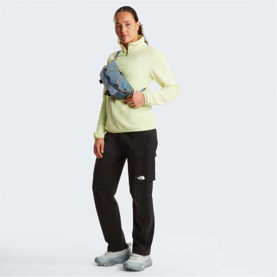 The North Face 100 Glacier 1/4 Zip Fleece Womens Lemon Mist 