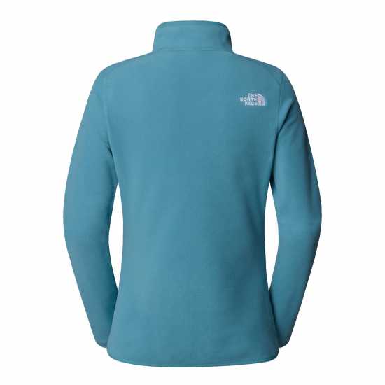 The North Face 100 Glacier Quarter Zip Fleece Womens Алге Блу Дамски полар
