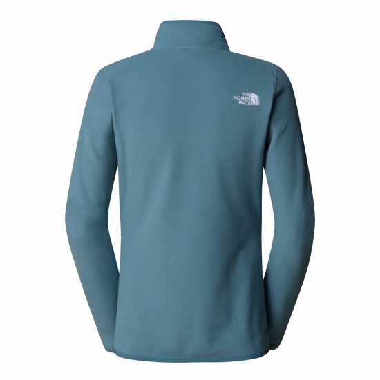 Дамски полар The North Face 100 Glacier Quarter Zip Fleece Womens Бурно синьо The North Face 100 Glacier Quarter Zip Fleece Womens Бурно синьо Дамски полар
