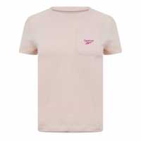 Reebok Ri Bl Tee Ld99 Светло розово Дамски тениски и фланелки