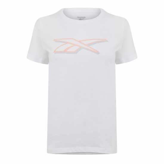 Reebok Women's Vector Graphic Regular Fit T-Shirt Бяло 