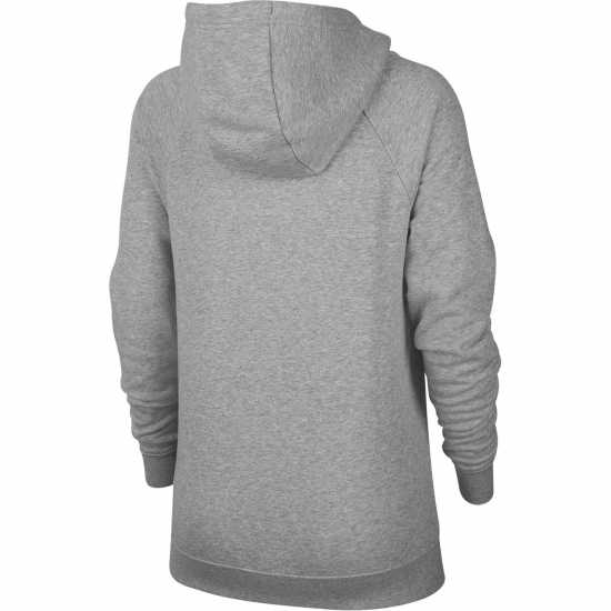 Nike Sportswear Essential Fleece Pullover Hoodie Womens Grey - Дамски суичъри и блузи с качулки
