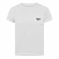 Дамски тениски и фланелки Reebok Identity Pocket T-Shirt Womens Reebok Identity Pocket T-Shirt Womens Дамски тениски и фланелки