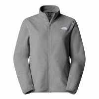 The North Face 100 Glacier Full-Zip Fleece Womens Mid Grey Hthr Дамски полар