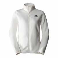 Дамски полар The North Face 100 Glacier Full-Zip Fleece Womens White The North Face 100 Glacier Full-Zip Fleece Womens White Дамски полар
