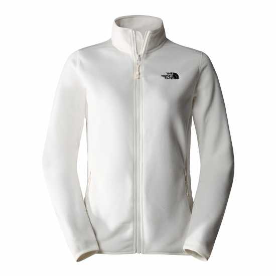 Дамски полар The North Face 100 Glacier Full-Zip Fleece Womens White The North Face 100 Glacier Full-Zip Fleece Womens White Дамски полар