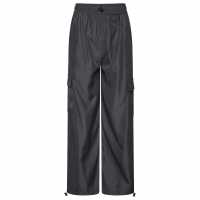 Gym King Satin Cargo Ld99 Графит Дамски долнища на анцуг