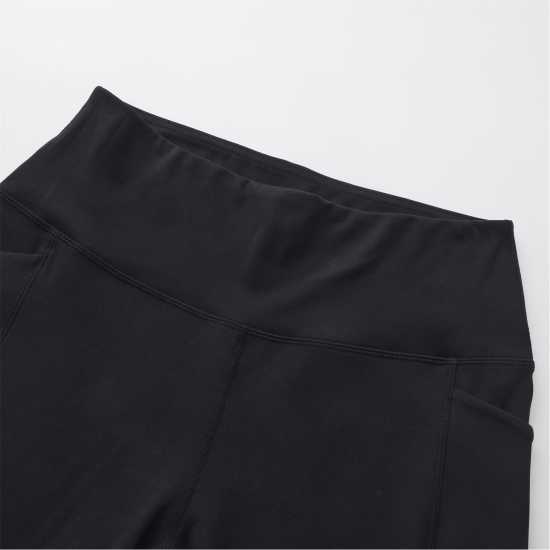 LA Gear LA Gear Essential Pocket Leggings Womens Black LA Gear LA Gear Essential Pocket Leggings Womens Black