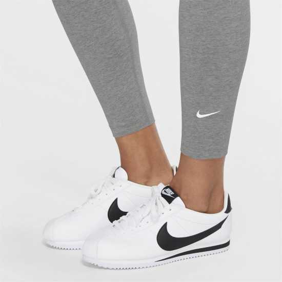 Nike Sportswear Essential 7/8 Mid-Rise Leggings Womens Grey Дамско трико и клинове