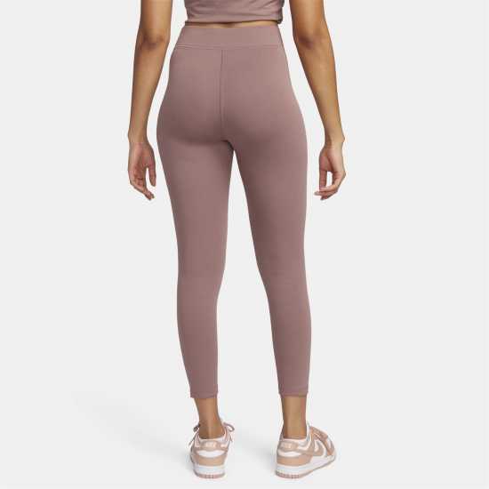 Nike Sportswear Essential 7/8 Mid-Rise Leggings Womens Mauve/Black Дамско трико и клинове