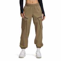 Under Armour Women's Unstoppable Closed Hem Jersey Joggers Кафяво 