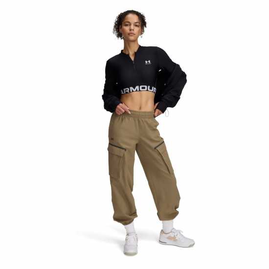 Under Armour Women's Unstoppable Closed Hem Jersey Joggers Кафяво 